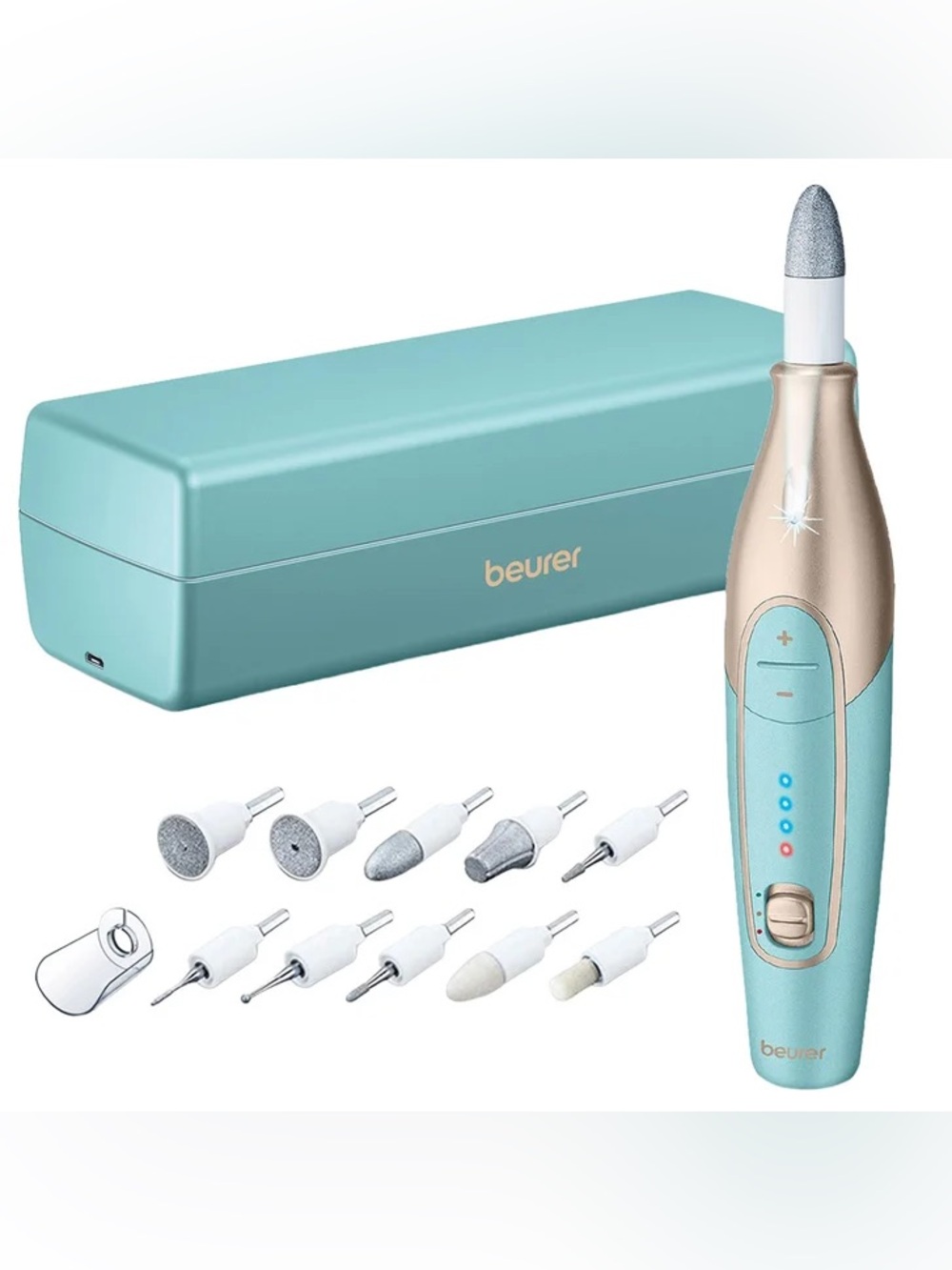 Beurer Cordless Rechargeable Manicure and Pedicure Nail Drill, NWT